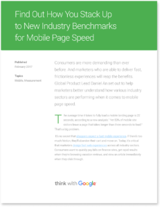 Google Page Speed Report